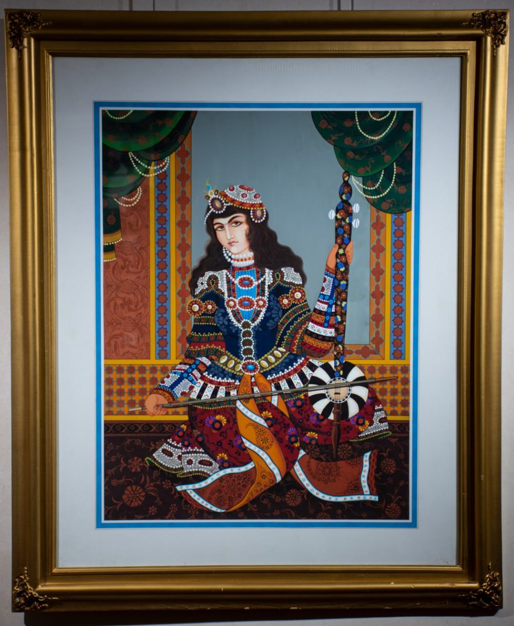 دختر نوازنده قاجاری