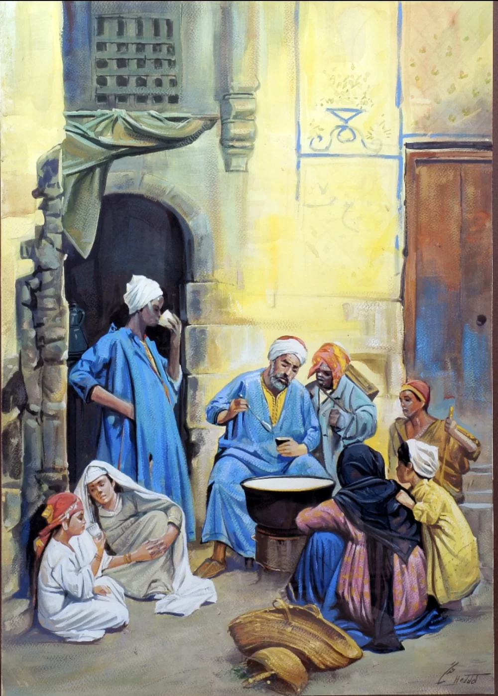 سبک مصری شیر فروش