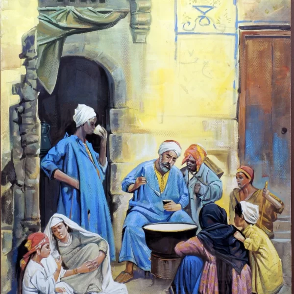 سبک مصری شیر فروش