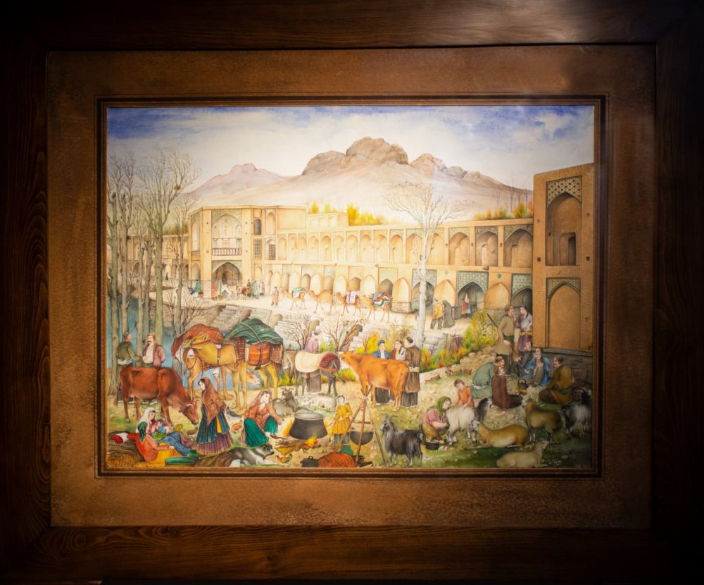 پل خواجو پرداز (کوچ عشایر)